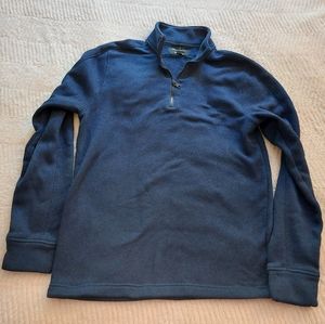 Banana Republic Polartec Blue Pullover Quarter Zip Fleece